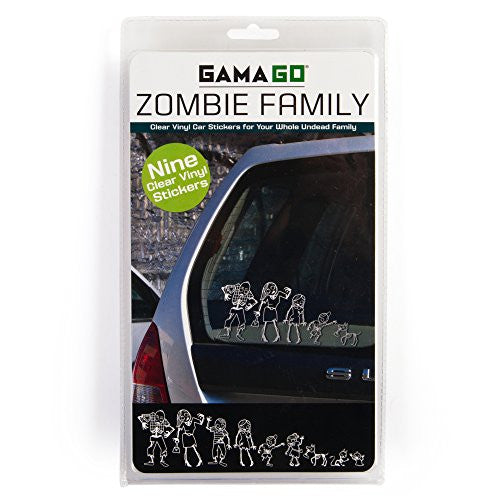 zombie family decals