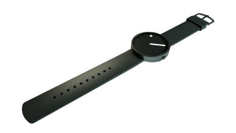 Picto Analog Watch 45mm, Black Face