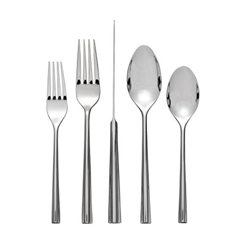 Nambe Tri-Corner 5-Piece Flatware Place Setting