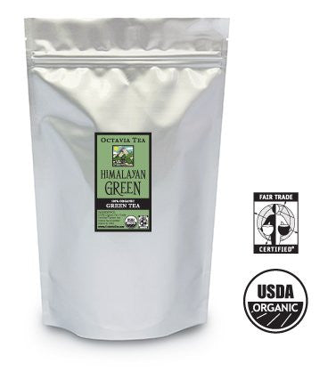 Himalayan Green Organic, Fair Trade Green Tea, Bulk