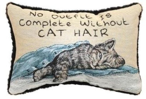 NO OUTFIT IS COMPLETE...CAT HAIR -