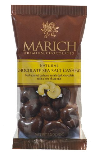 Marich - Dk Choco Sea Salt Cashew - 2.3oz