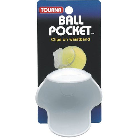 Tennis Accessories - Ball Pocket - White