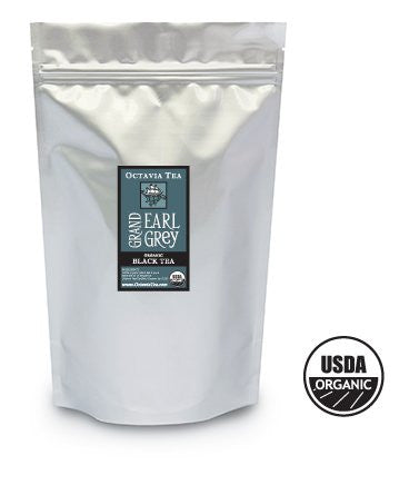 Grand Earl Grey, Organic Black Tea, Bulk