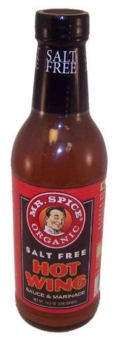 Mr Spice Hot Wing Chicken Wing Sauce-10.5 oz