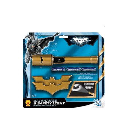 Batman Batarangs and Saftely Light