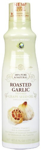 Roasted Garlic Grape Seed Oil Spray - 6 oz