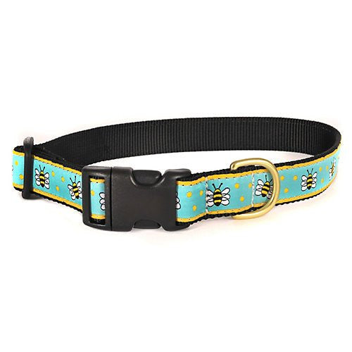 Up Country - Bee Dog Collar - X-Large