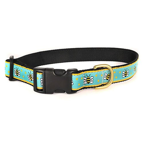 Up Country - Bee Dog Collar - X-Large