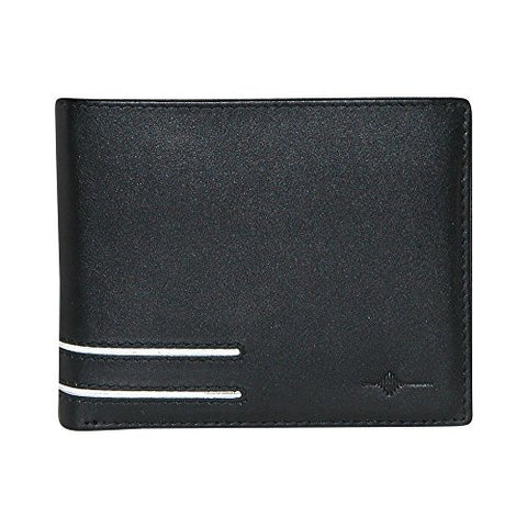 Buxton Luciano Credit Card Billfold - RFID (Black)