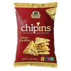 Aged White Cheddar Chip'ins-Popcorn Chips 7.25 Oz