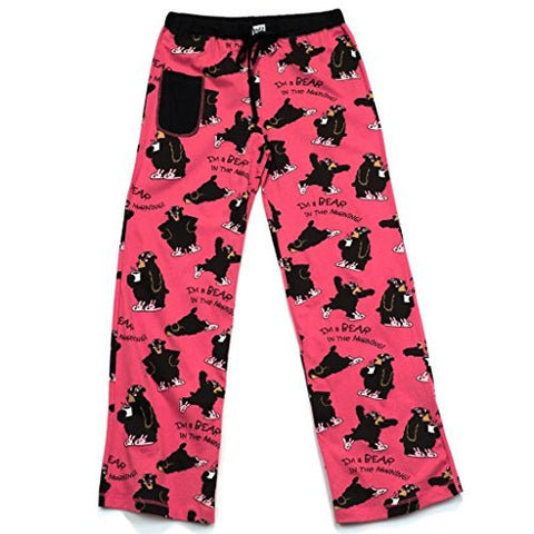 Lazy One Bear In The Morning - 734, Yoga PJ Pant, XL