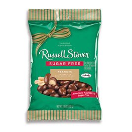 Sugar Free Chocolate Candy Covered Peanuts Peg Bag, 3.6oz.