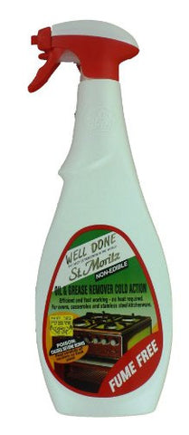 Well Done St. Moritz Cold Oil Degreaser Pump 27oz