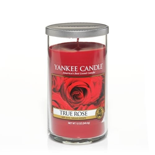 Yankee Candle True Rose Pillar Candle