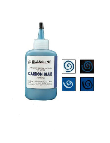 Glassline Pen Carbon Blue
