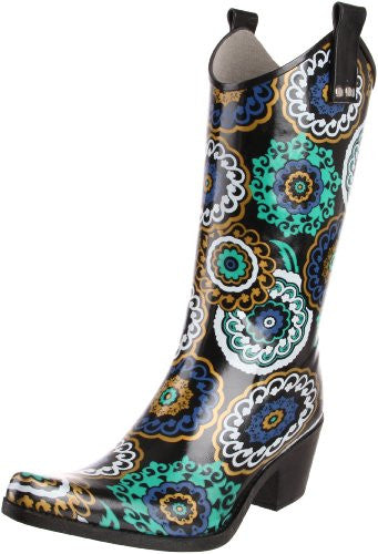 Yippy Black/Blue Pinwheel - 10 B(M) US