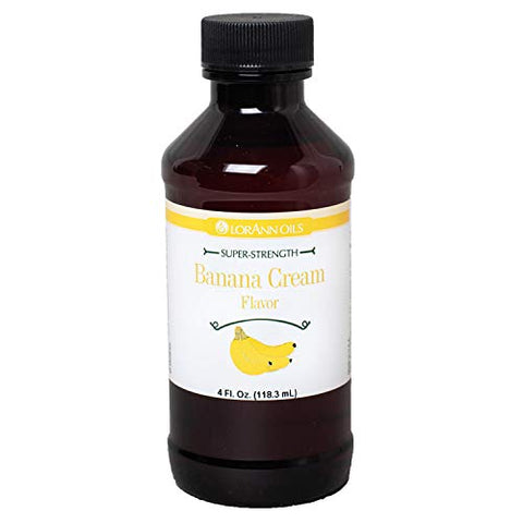 Super Strength Banana Cream Flavor, 4 oz.