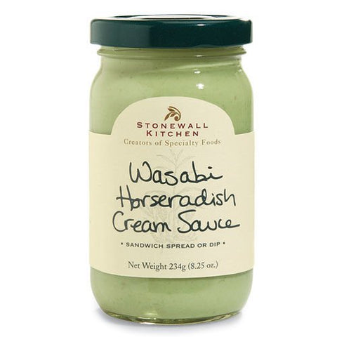 Wasabi Horseradish Cream Sauce 8.25 oz Jar