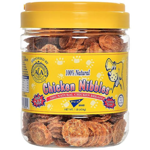Pet Center Chicken Nibbles Jar 16-oz