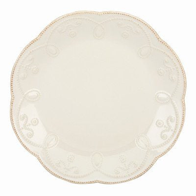 FRENCH PERLE WH ACCENT PLATE 9.0