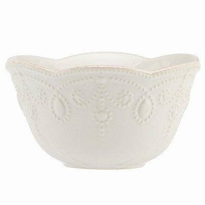 FRENCH PERLE WH FRUIT BOWL