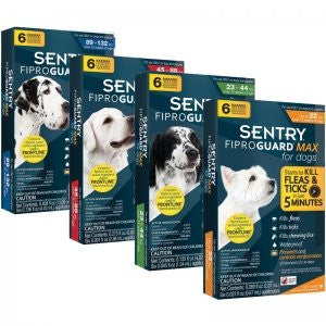 FiproGuard Max Dog up to 22lb (6 Month)