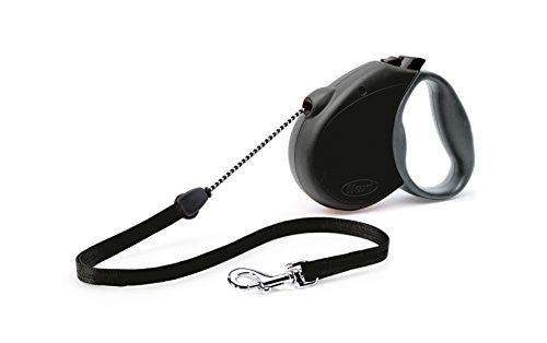 Flexi Freedom Soft Grip Leads - Black, Medium