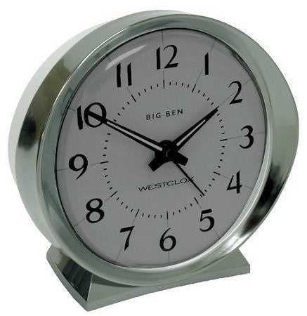 1964 Big Ben Classic Analog Alarm Clock White