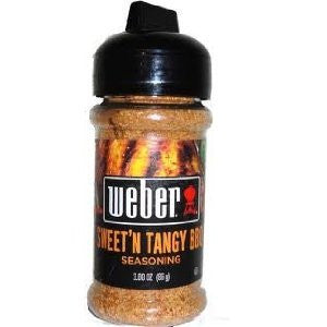 Weber Grill Seasoning Sweet N Tangy BBQ 3.0 OZ