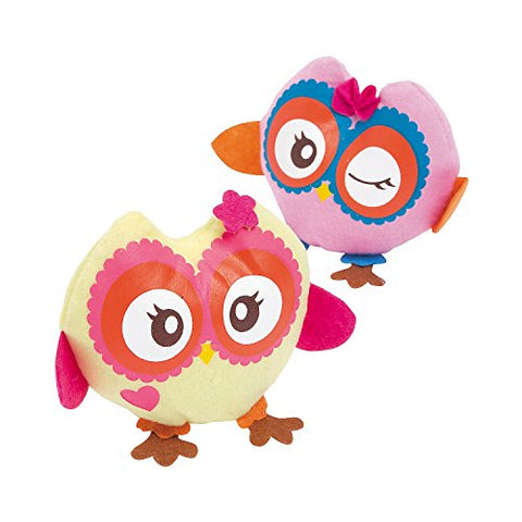 Plush Party Owls 12 pcs