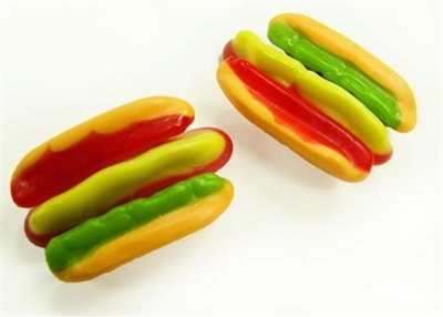 E-Frutti Gummi Hot Dog, 60 ct
