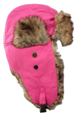 Dakota Dan Trooper Style Cap Pink