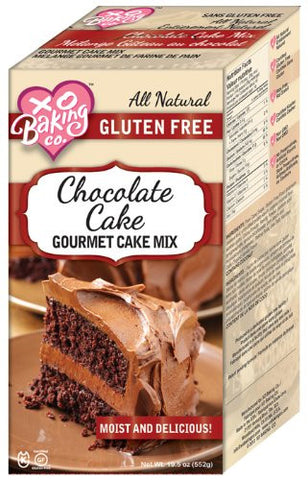 XO Baking Mix GF Cake Chocolate 19.5 OZ
