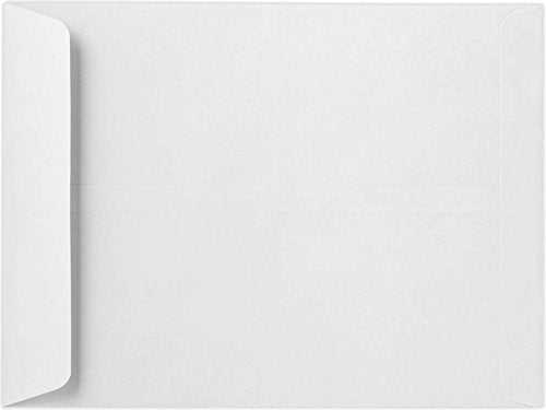 9 x 12 Open End Envelope - 24lb. Bright White (50 Qty)