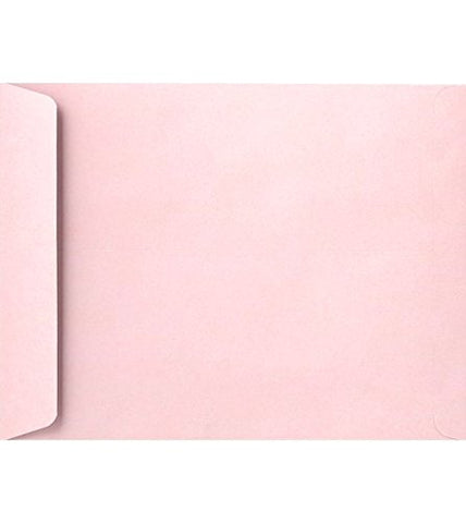 LUXPaper 9 x 12 Open End Envelope -  Candy Pink 80lb.w/ Peel & Press (50 Qty)