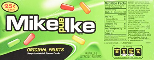 Mike And Ike Original Fruitsm, 24 Count 0.78oz