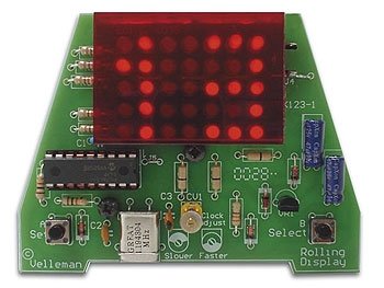 Rolling Clock, 1.8/3.5 x 2.6"