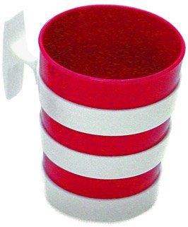 Plastic Handle Mug……Red/white only...Pk/2