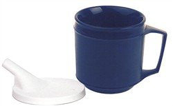 Weighted Cup w/16037 Spout Lid...Blue…...8 oz