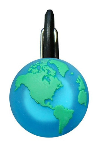 ClipLit Designs - LED Light and Safety Flasher - Green Earth/White LED