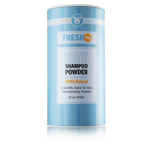 Fresh Dog Dry Shampoo Powder - All Natural