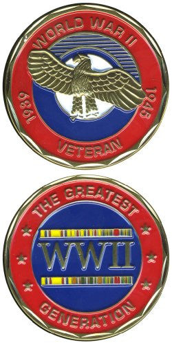 Coin-WWII Veteran