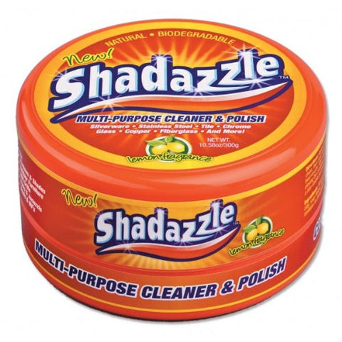 Shadazzle Multi Purpose Cleaner and Polish Lemon 300gr/10.58oz tub