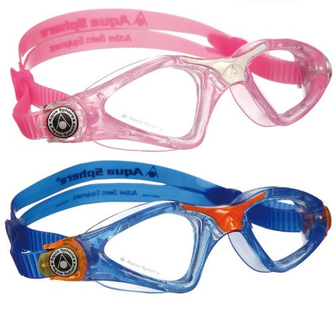Kayenne Jr, Clear Lens, Blue With Orange and Kayenne Jr, Clear Lens, Pink With White