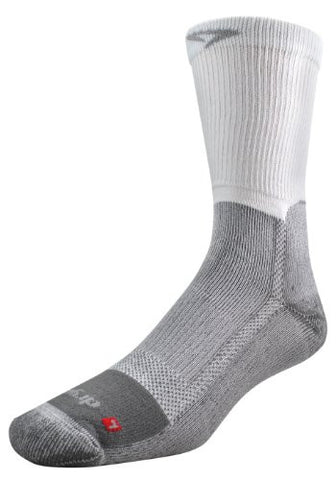 Work Boot Crew - White/Gray, XXL