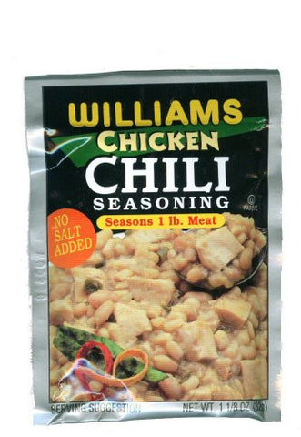Williams Chili Seasoning White Chicken 1.125 OZ