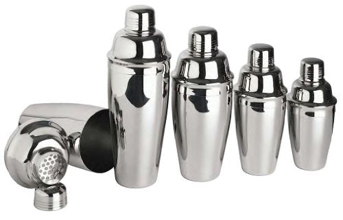 Lustrum Cocktail Shaker Set, 12 oz., Stainless Steel