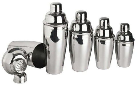 Lustrum Cocktail Shaker Set, 18 oz., Stainless Steel