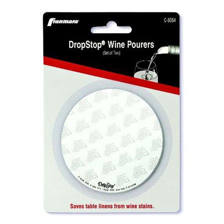 Carded DropStop Wine Pourers